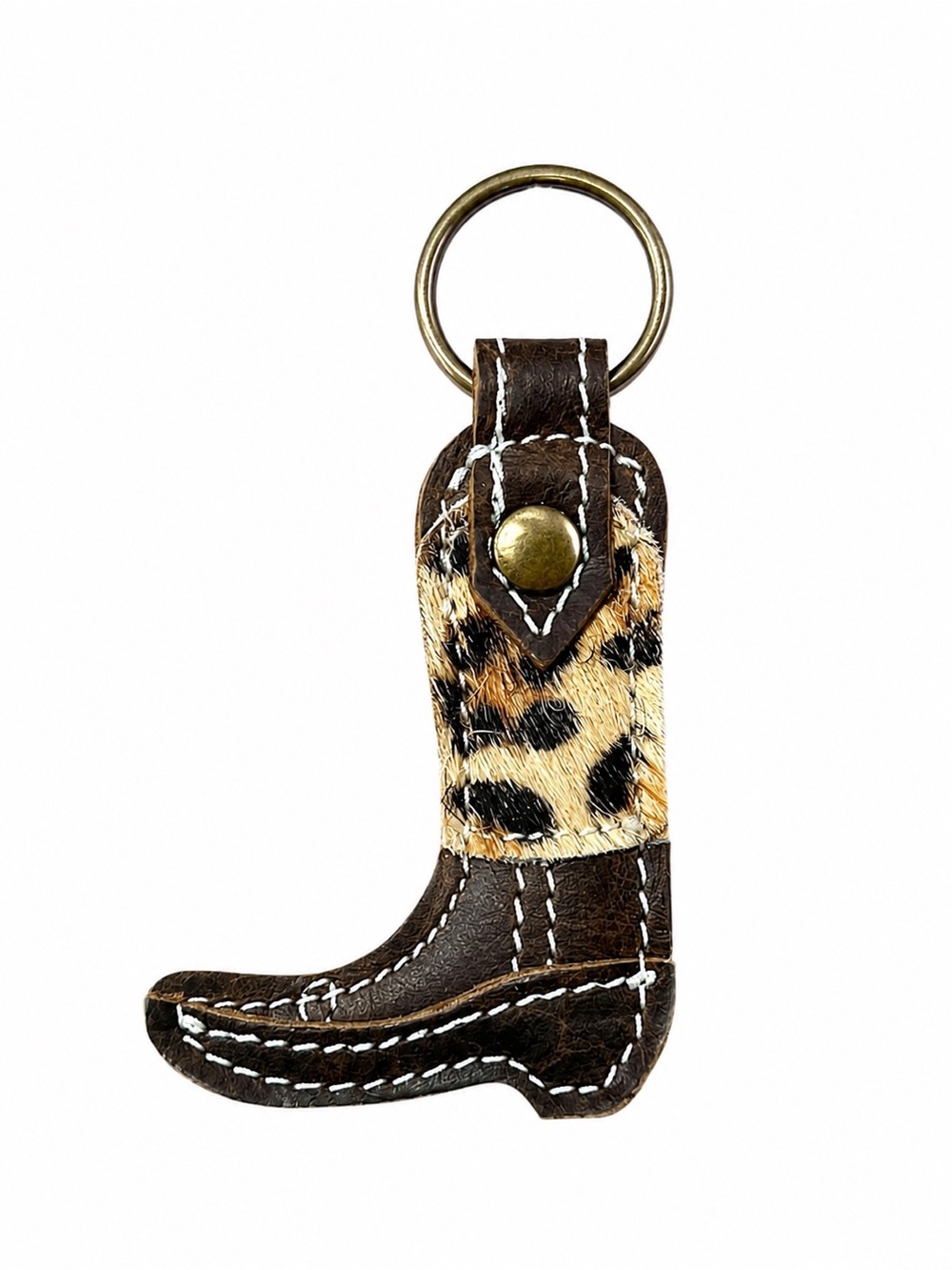 Cowboy Boot Bag Charm/Keychain